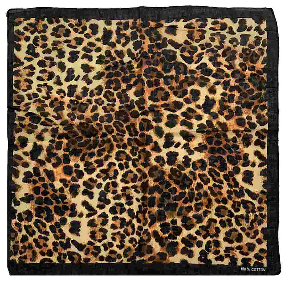 Zac's Alter Ego - Leopard print Bandana - Braun